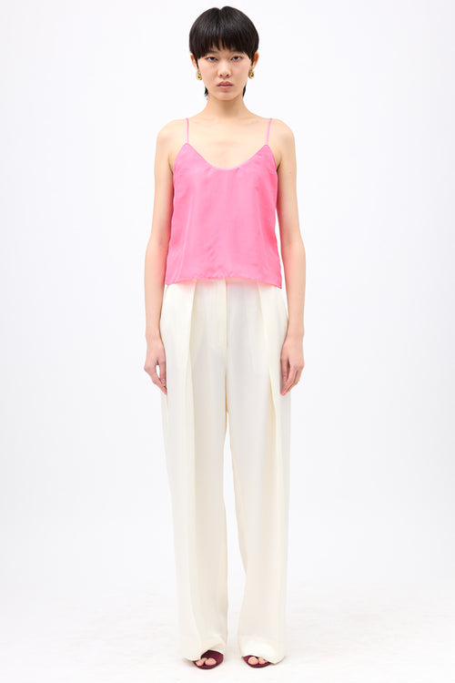 Victoria Beckham Crepe Satin Co-Ord Set