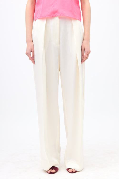 Victoria Beckham Crepe Satin Co-Ord Set