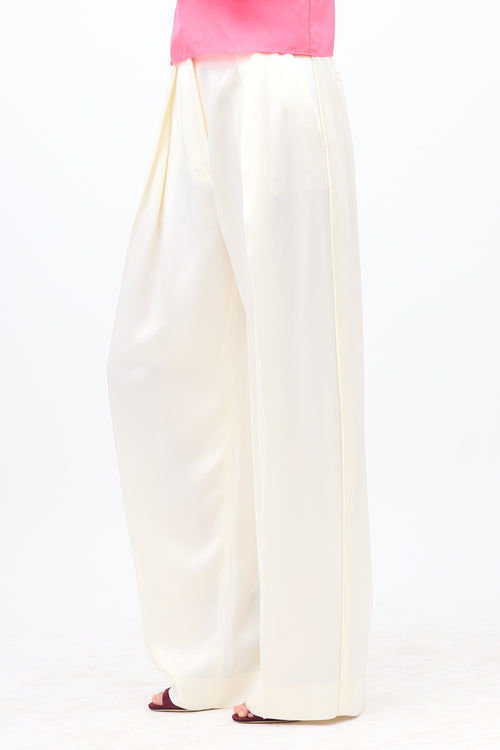 Victoria Beckham Crepe Satin Co-Ord Set