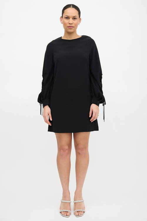 Victoria Beckham Cut Out Sleeve Dress