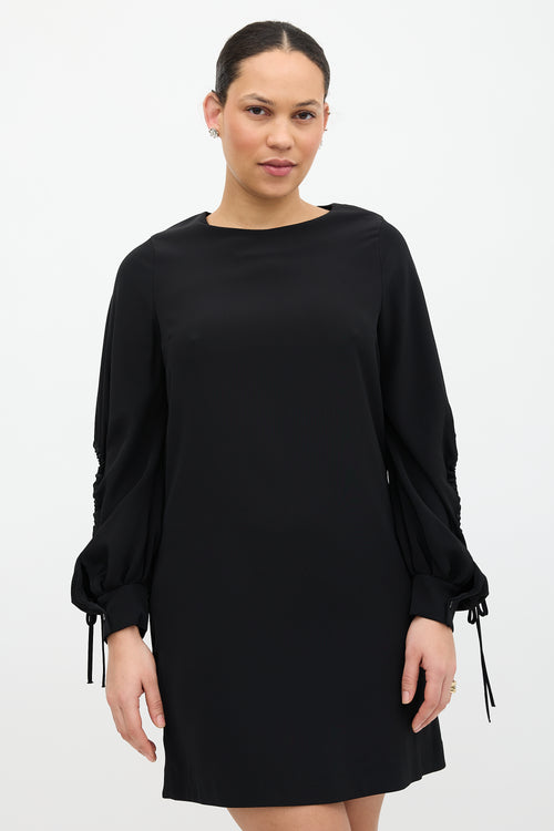 Victoria Beckham Cut Out Sleeve Dress