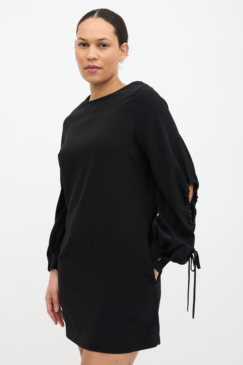 Victoria Beckham Cut Out Sleeve Dress