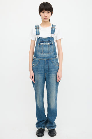 Victoria Beckham Denim Straight Leg Overall