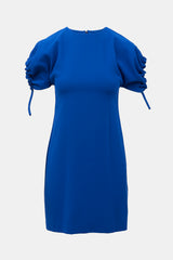 Victoria Beckham Drawstring Tie Sleeve Dress
