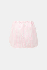 Victoria Beckham Poplin Striped Skort