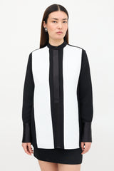 Victoria Beckham Two Tone Blouse