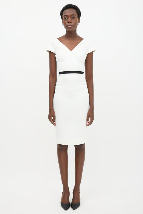 Victoria Beckham Zipped Sheath Dress