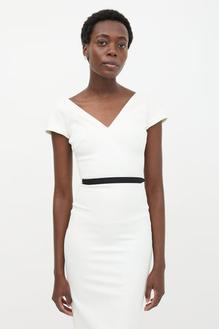 Victoria Beckham Zipped Sheath Dress
