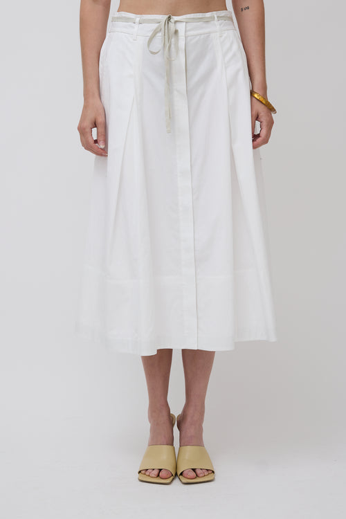 Vince A-Line Midi Skirt