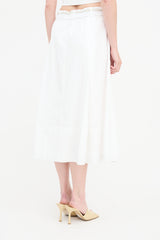 Vince A-Line Midi Skirt