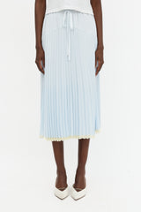 Vince Pleated Midi Skirt
