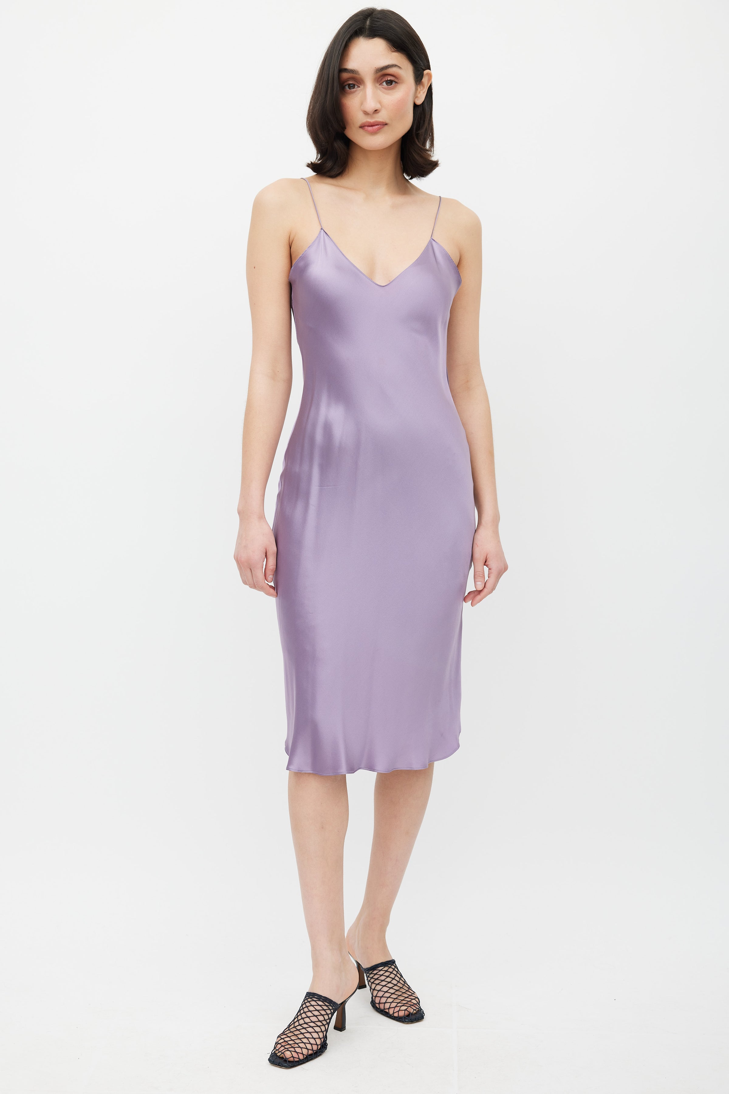 nili lotan slip dress Cami Gown in Cream Made in the USA of materials Nili Lotan Slip Dresses Dresses
