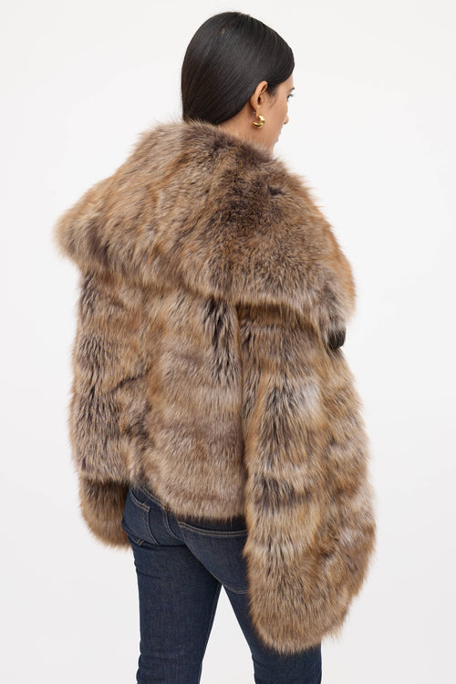 Holt Renfrew Fur Knit Jacket