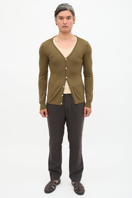 Visvim Elbow Patch Cardigan