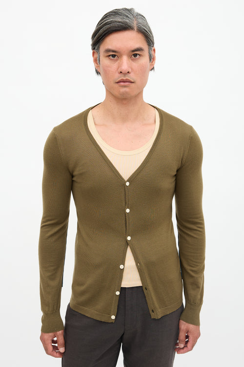 Visvim Elbow Patch Cardigan