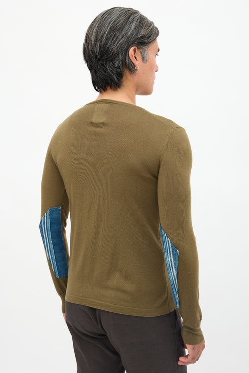 Visvim Elbow Patch Cardigan