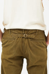 Visvim Green Straight Leg Trouser