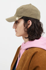 Visvim Washed Green Baseball Cap