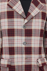 Vivienne Westwood Crepe Check Wreck Blazer