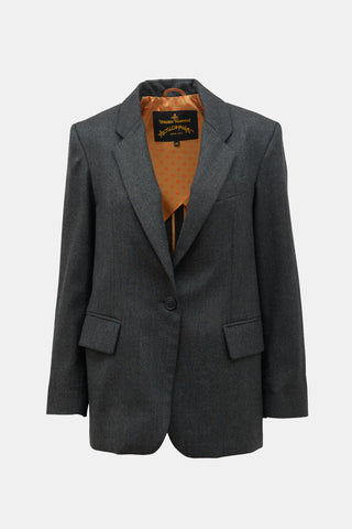 Vivienne Westwood Anglomania Single Button Blazer