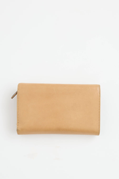 Vivienne Westwood Leather Orb Tri-fold Wallet