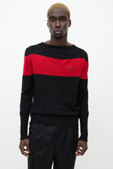Vivienne Westwood Black & Red Wool Sweater