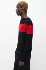 Vivienne Westwood Black & Red Wool Sweater