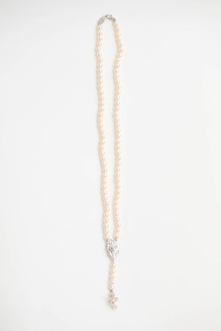 Vivienne Westwood Long Calista Pearl Necklace