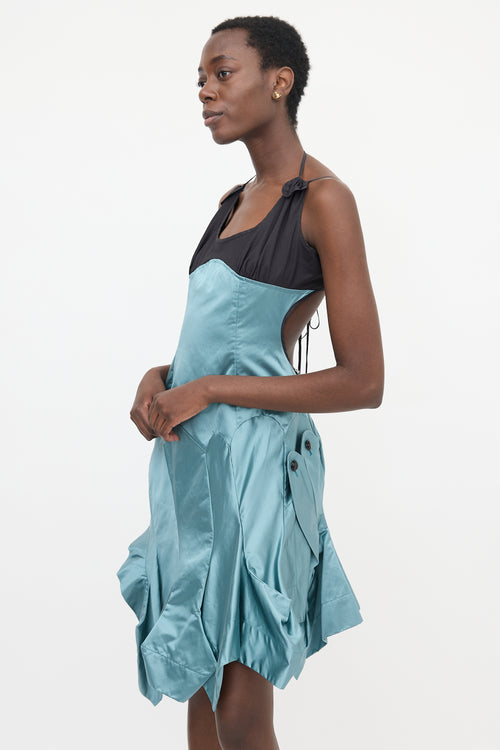 Vivienne Westwood Duchess Satin Aegean Dress