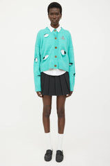 Vivienne Westwood Wool Knit Cut Out Cardigan