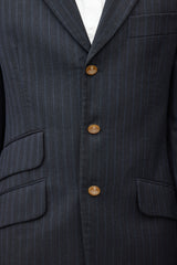 Vivienne Westwood Grey & Blue Wool Two Piece Suit