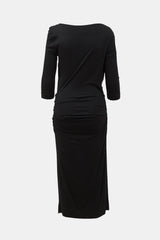 Vivienne Westwood Knit Asymmetrical Draped Dress