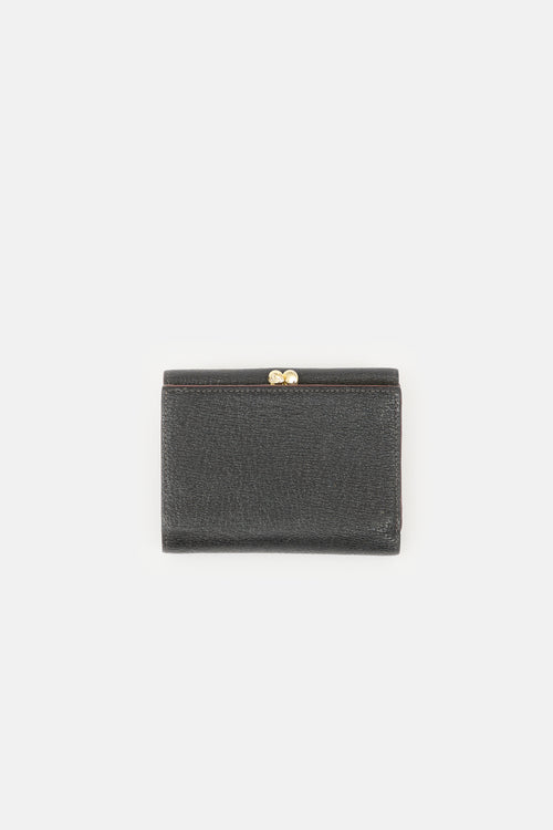 Vivienne Westwood Leather Trifold Orb Wallet