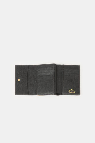 Vivienne Westwood Leather Trifold Orb Wallet