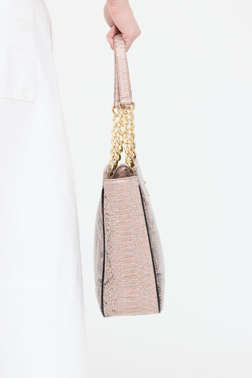 Vivienne Westwood Leather Orb Top Handle Bag