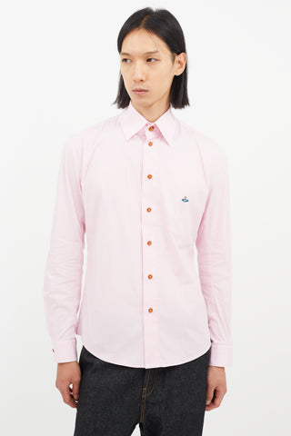 Vivienne Westwood Pink Logo Shirt