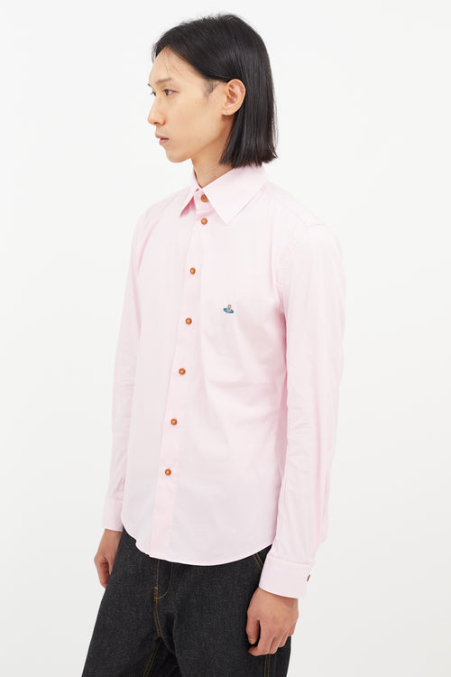 Vivienne Westwood Pink Logo Shirt