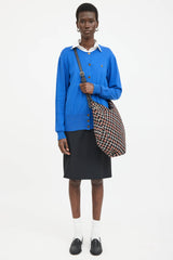 Vivienne Westwood Plaid Asymmetrical Bag