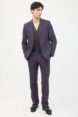 Vivienne Westwood Purple Tailored Pant Suit
