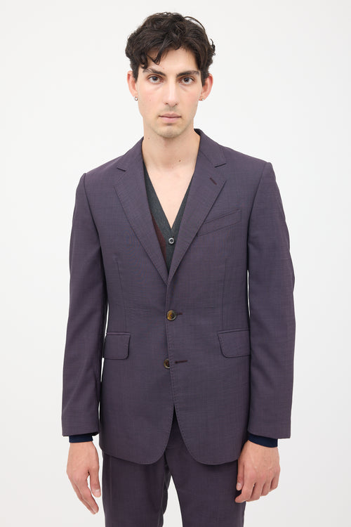 Vivienne Westwood Purple Tailored Pant Suit