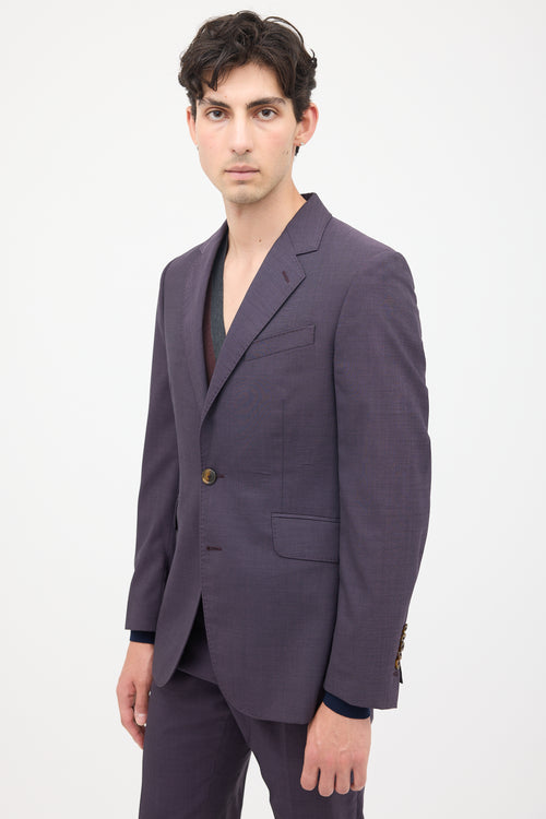 Vivienne Westwood Purple Tailored Pant Suit