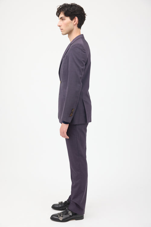 Vivienne Westwood Purple Tailored Pant Suit