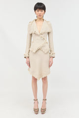 Vivienne Westwood SS 1998 Linen Fringe Set