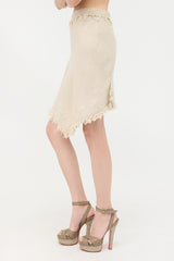 Vivienne Westwood SS 1998 Linen Fringe Set