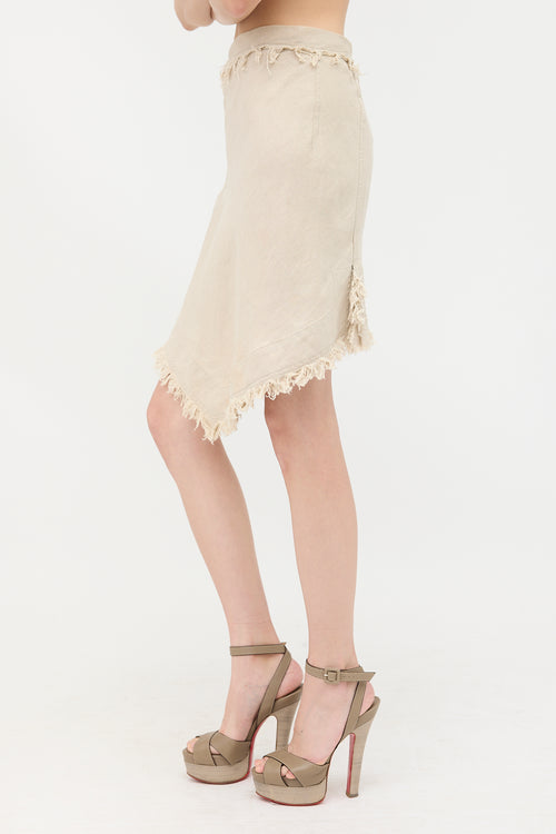 Vivienne Westwood SS 1998 Linen Fringe Set