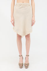 Vivienne Westwood SS 1998 Linen Fringe Set