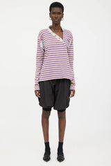 Vivienne Westwood Asymmetrical Striped  Top