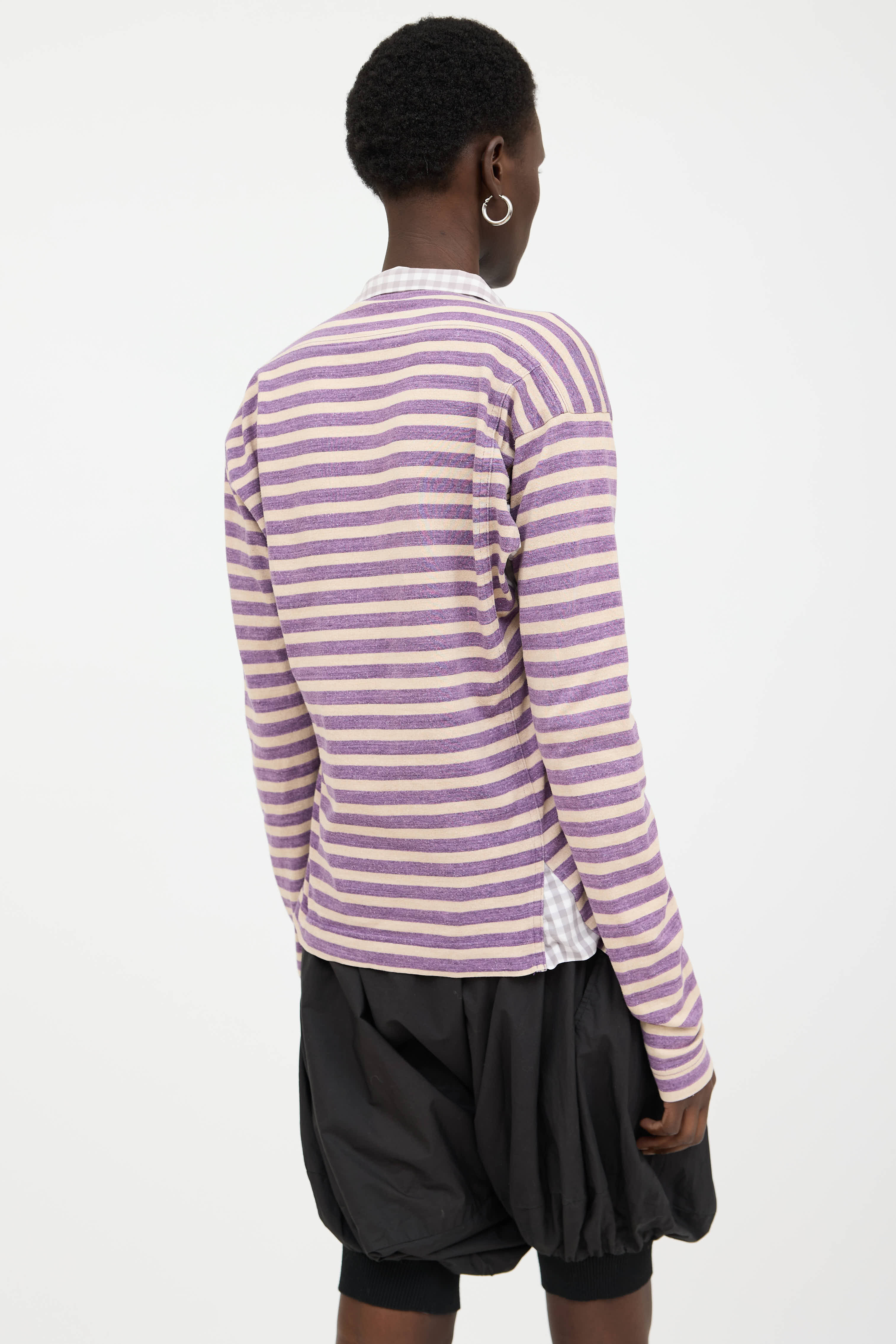 Vivienne Westwood　レア！インナー　S Vivienne Westwood // Asymmetrical Striped Top – VSP Consignment