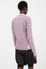 Vivienne Westwood Asymmetrical Striped  Top