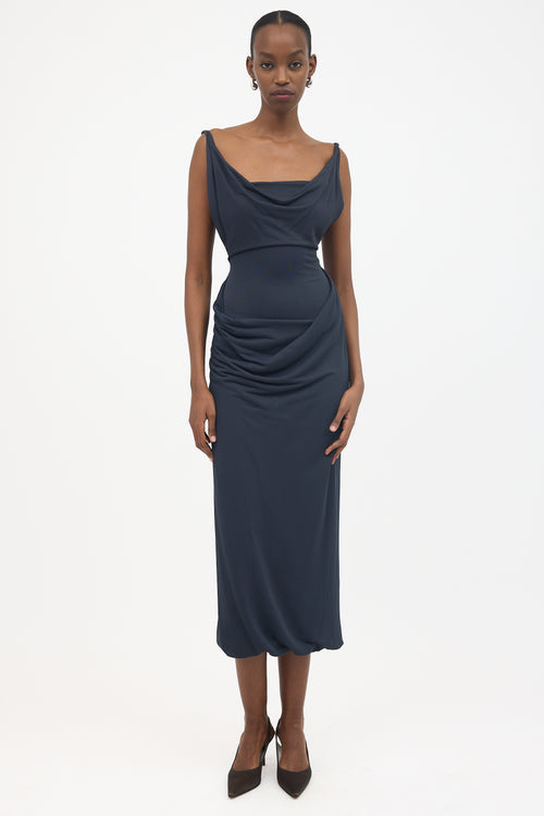 Vivienne Westwood Vintage Wool Draped Dress